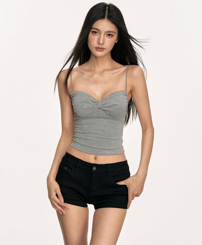 Chest Pad Twisted Camisole ANA0004
