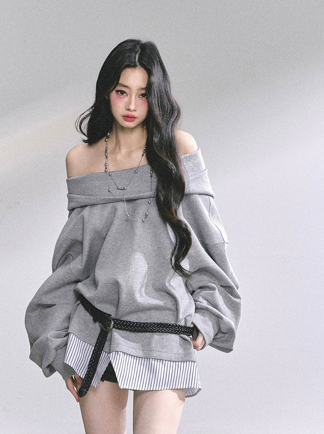 American Oversized Hooded Sweatshirt DIA0549
