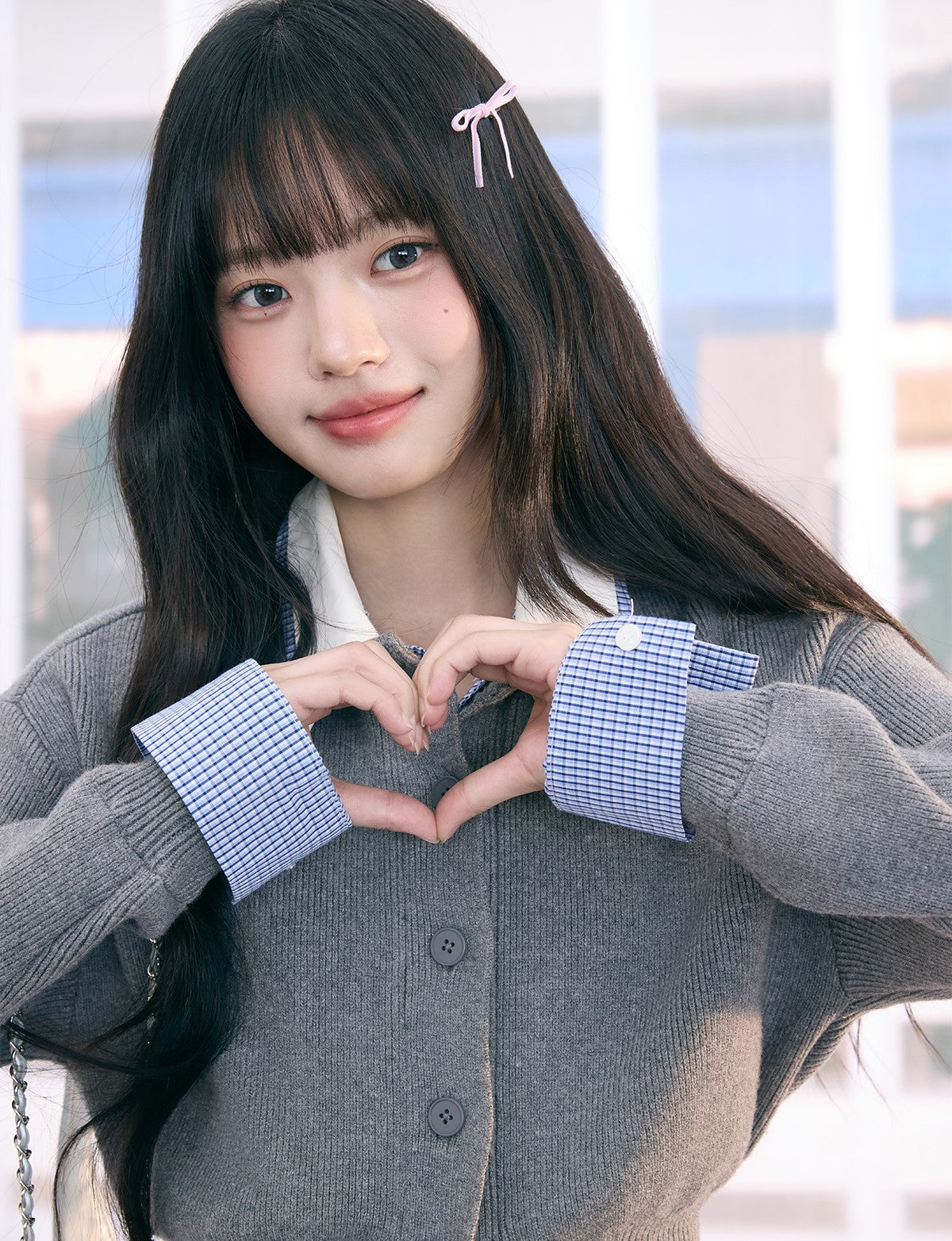 Fake Two-Piece Shirt Collar Sweater WEE0075