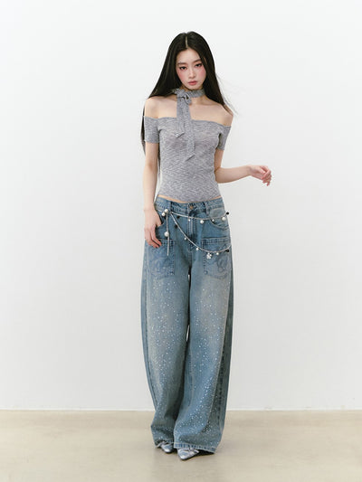 Reversible Slim High Collar Top VIA0248