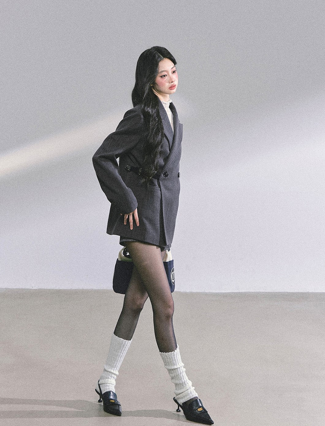 French Hepburn Style Suit Jacket DIA0593