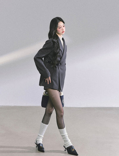 French Hepburn Style Suit Jacket DIA0593