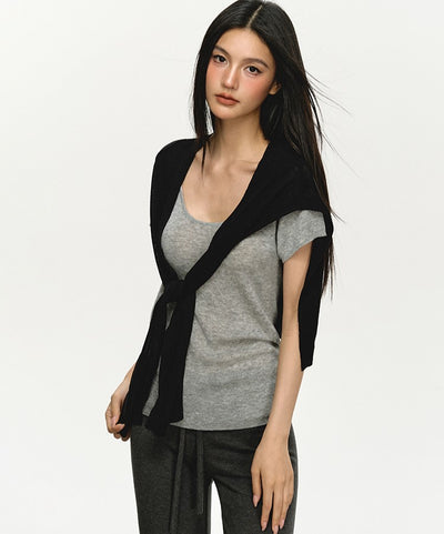Knitted Shawl ANA0020
