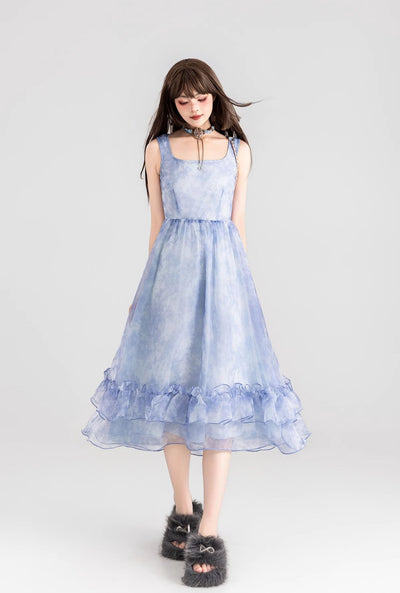 Clear Fairy Royal Style Suspender Dress KEI0098