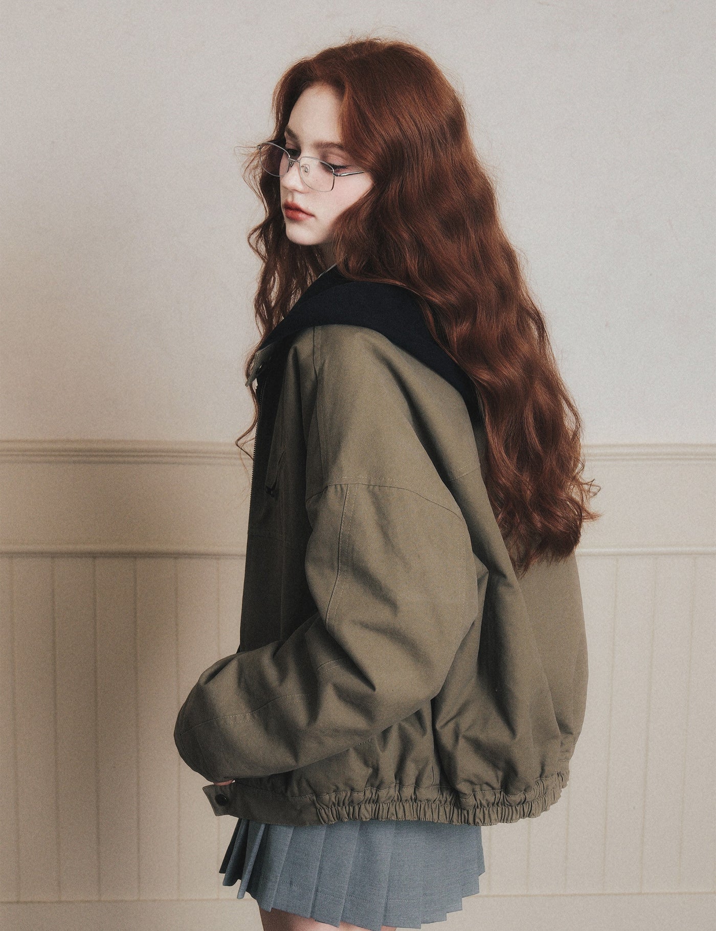 Retro Silhouette Workwear Jacket LUL0185