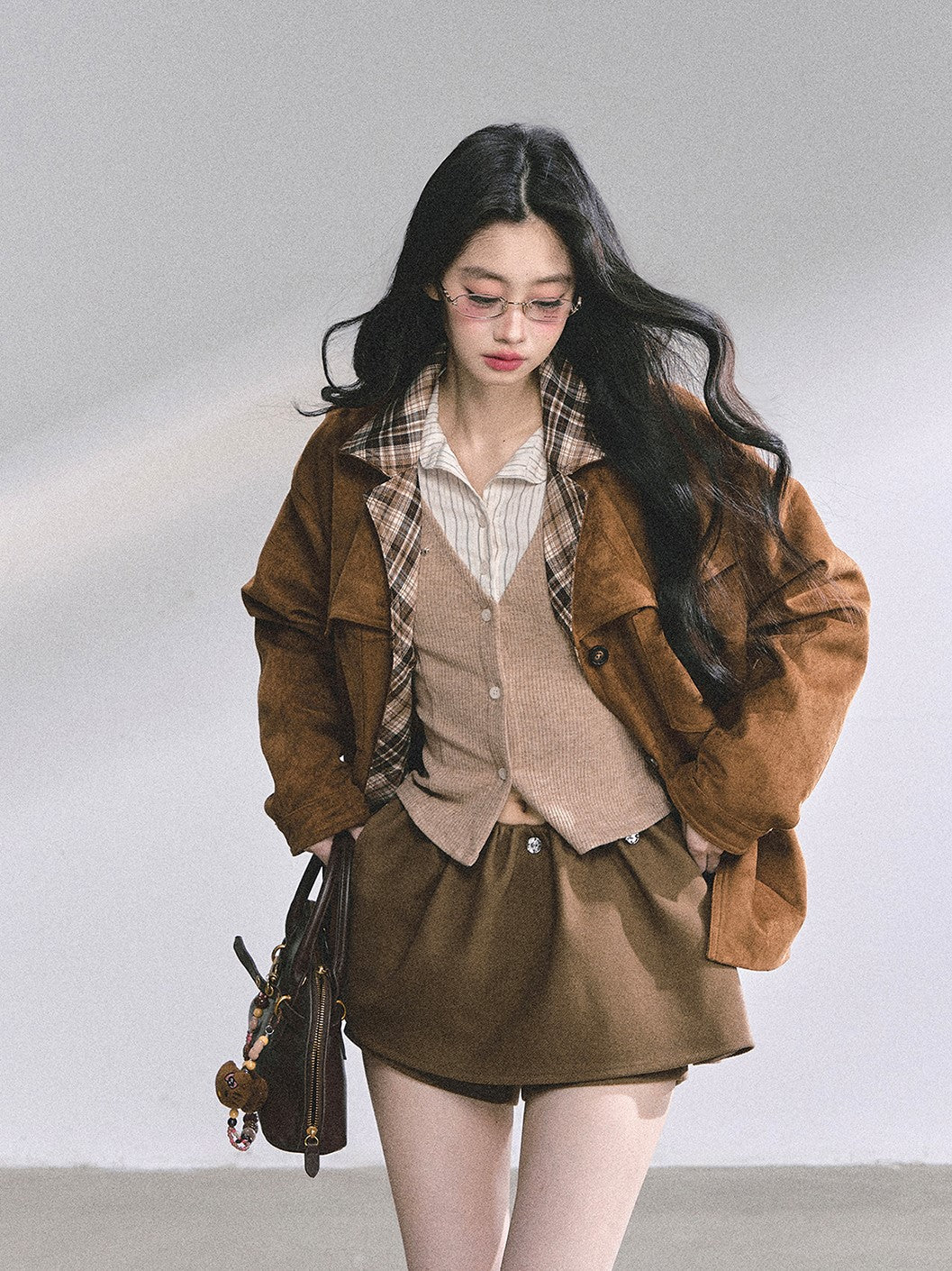 Fake Two-Piece Striped Shirt DIA0557
