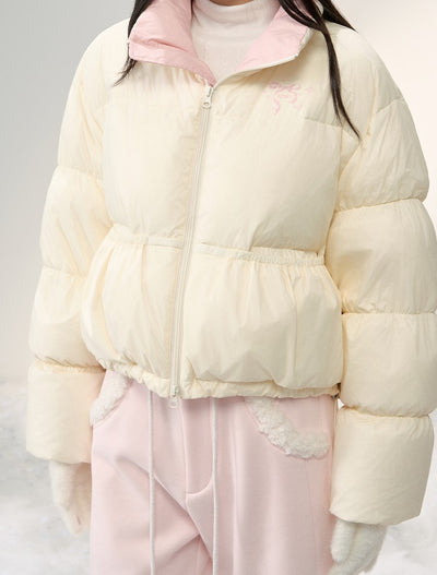 Stand Collar Short Down Jacket NTO0252