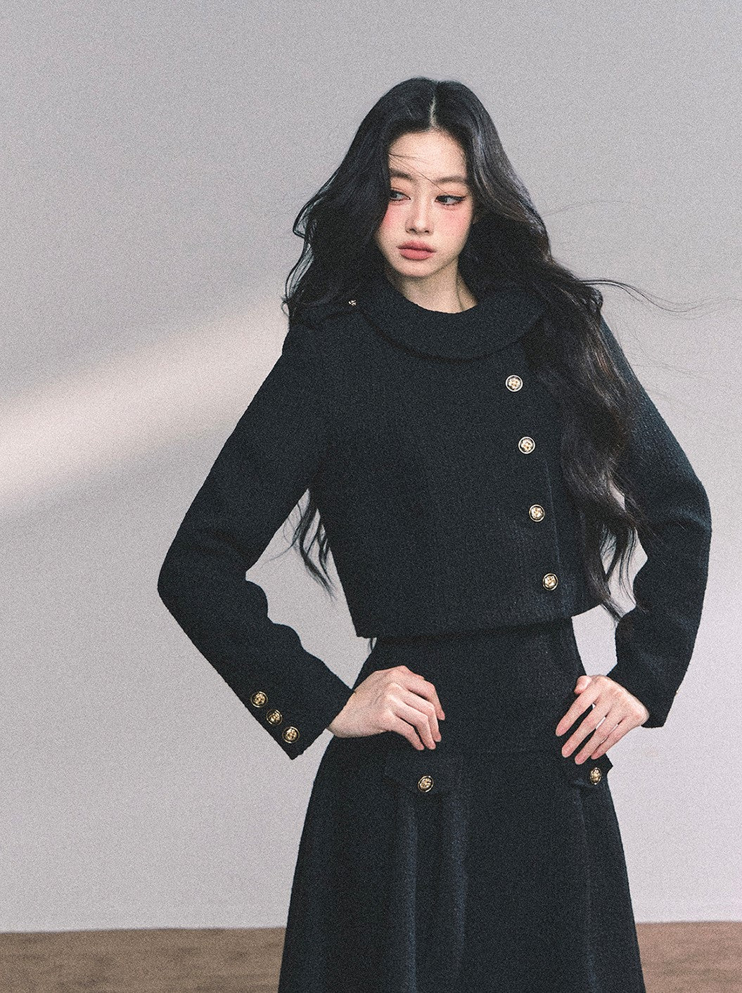 Luxurious Style Short Jacket/Long Skirt DIA0651