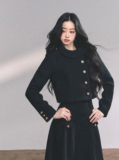 Luxurious Style Short Jacket/Long Skirt DIA0651