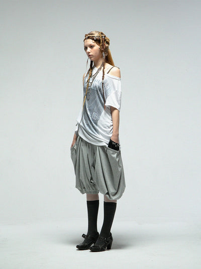 Medium Length Punk T-shirt DOU0108