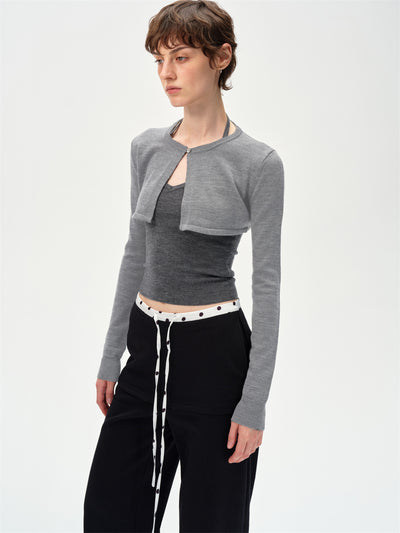 Polka Dot Waist Casual Sweatpants CUR0255