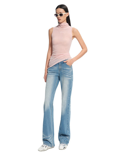 V-Waist Slim Straight Jeans NOT0315