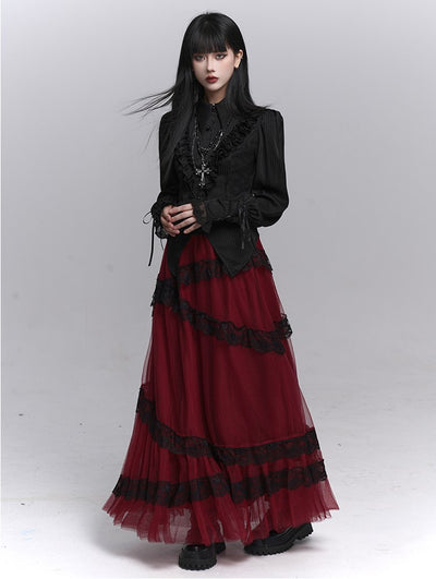 Gothic Style Long-Sleeved Shirt LAD0228