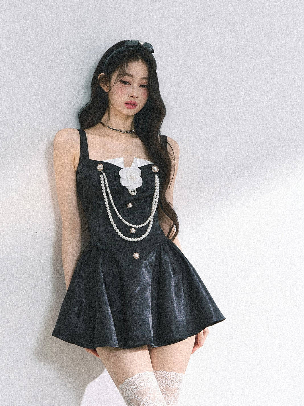 Rose French Suspender Dress DIA0456