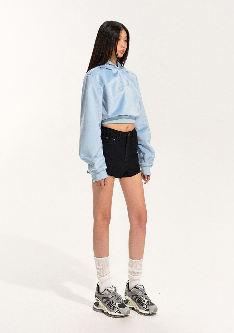 Loose Short Sweater Hoodie NOT0234