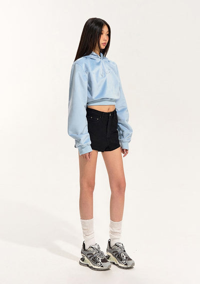 Loose Short Sweater Hoodie NOT0234