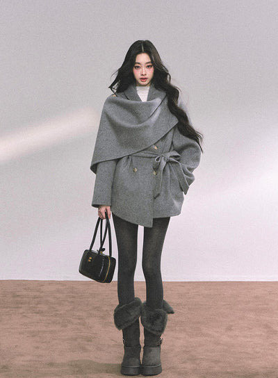 British Style Double-sided Woolen Jacket DIA0655