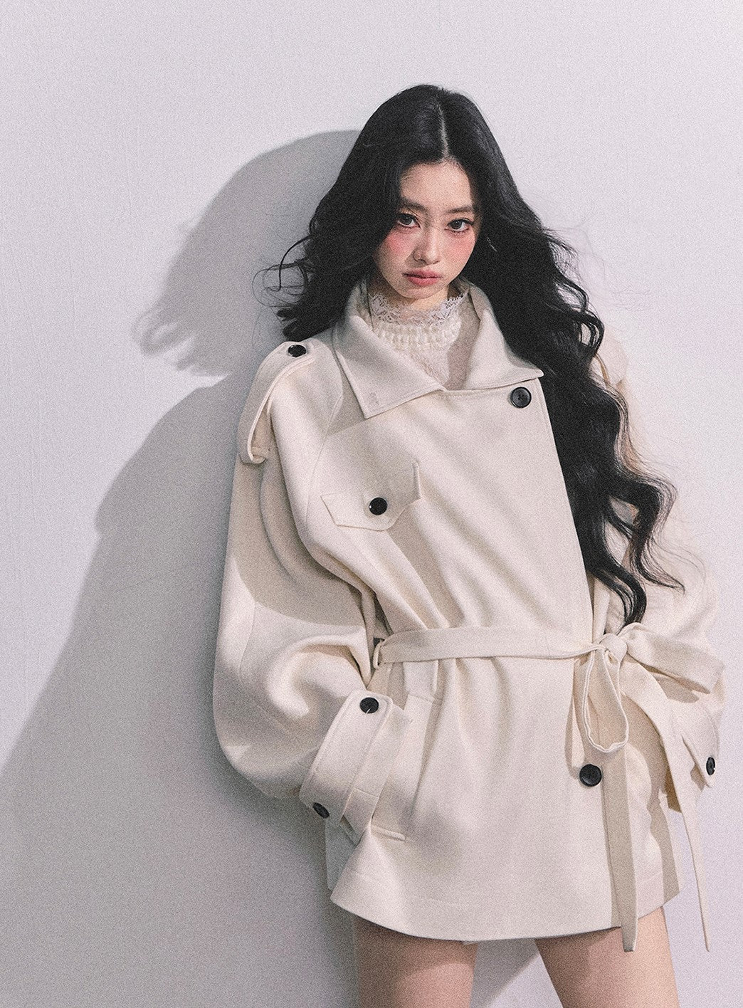 British Style Woolen Coat DIA0635