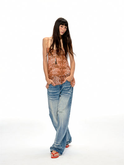 American Retro Mesh Camisole CUR0211