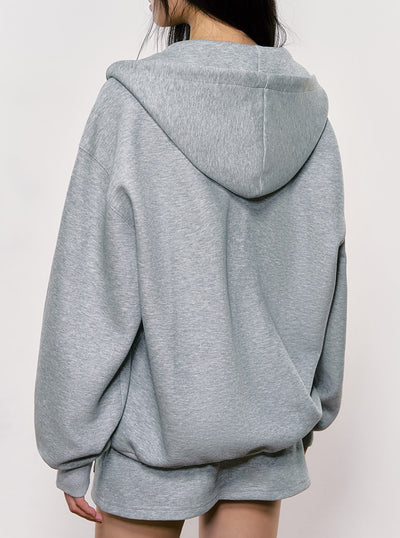 American Digital Print Sweatshirt Jacket WEE0030
