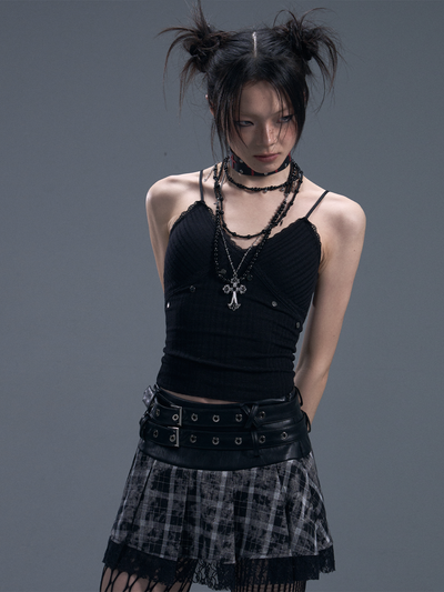 Punk Rock Knitted Camisole FRU0092