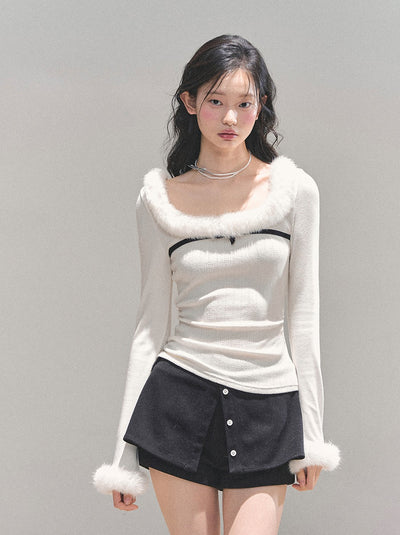 Moonlight Plush Slim Sweater DIA0703
