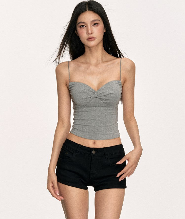 Chest Pad Twisted Camisole ANA0004