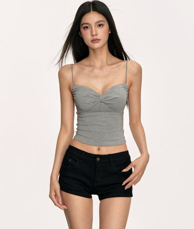 Chest Pad Twisted Camisole ANA0004