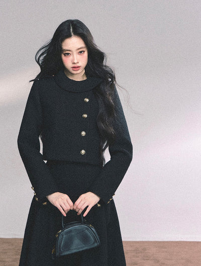 Luxurious Style Short Jacket/Long Skirt DIA0651