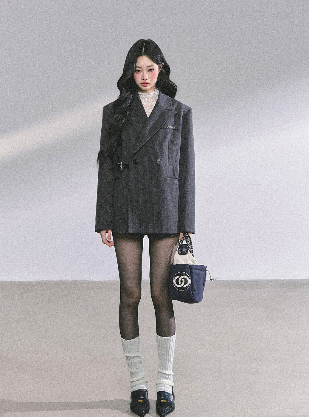 French Hepburn Style Suit Jacket DIA0593
