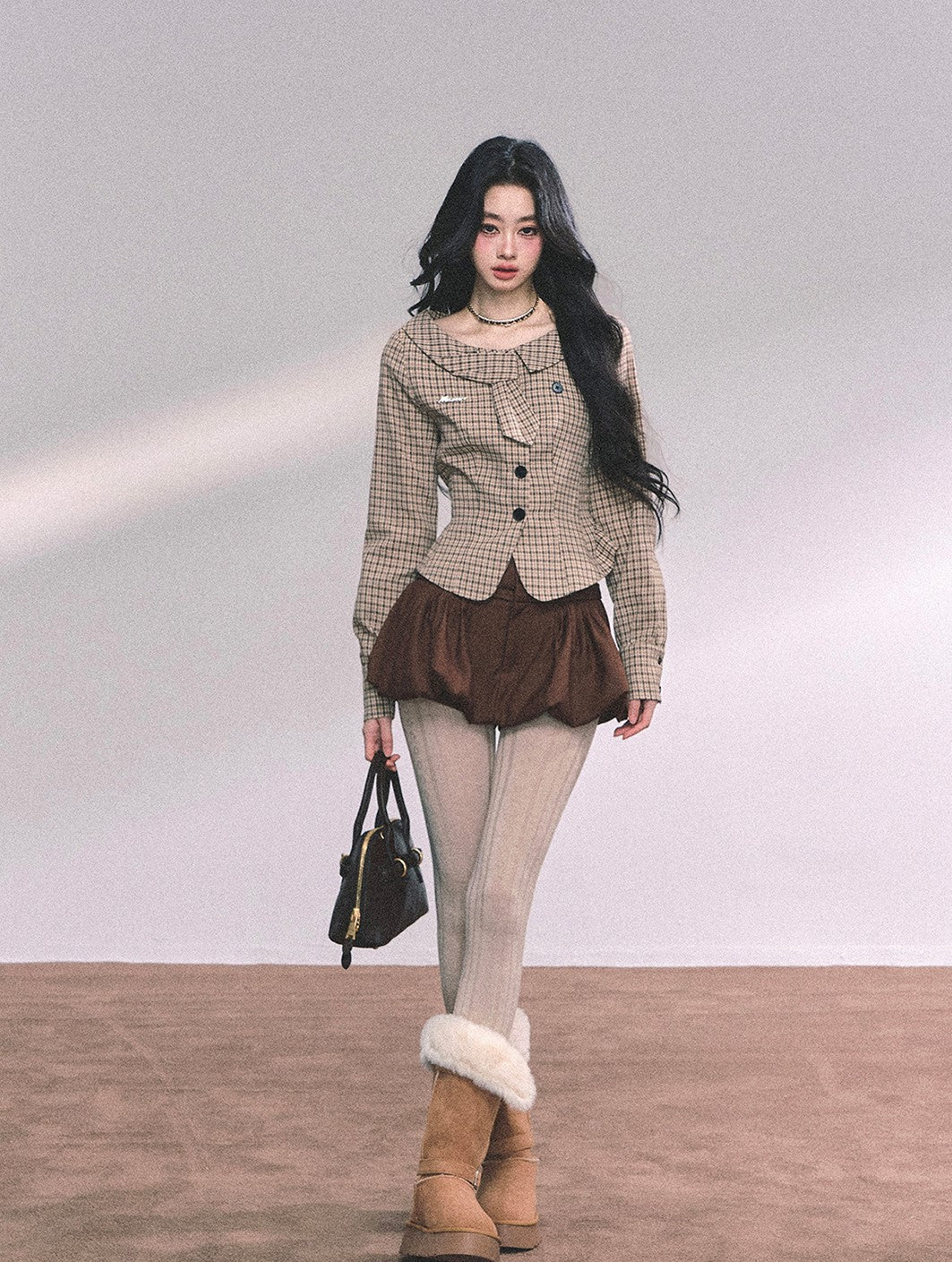 Plaid Long Sleeves Shirt DIA0639