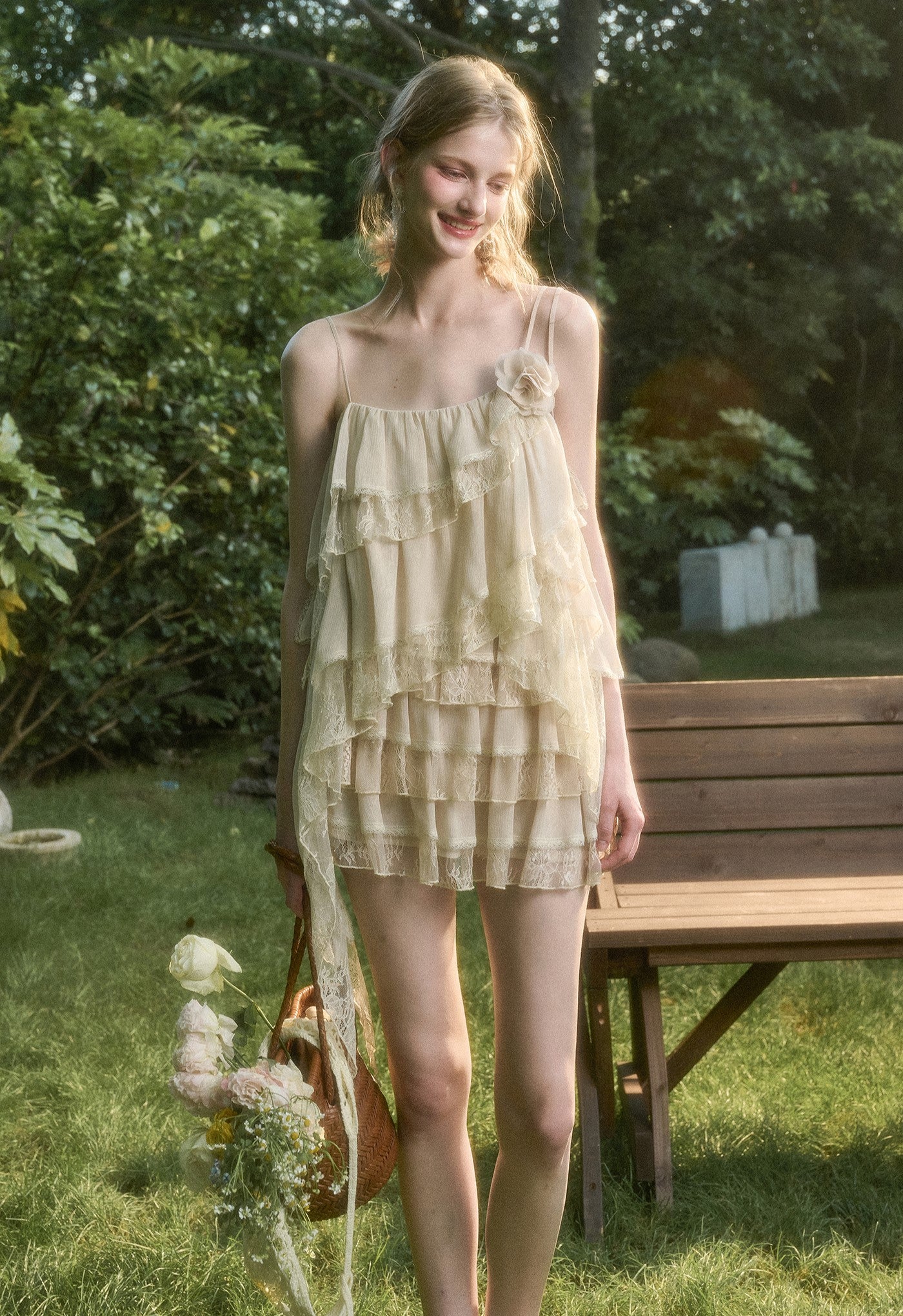 Lace Fairy Camisole/Cake Skirt GRO0170