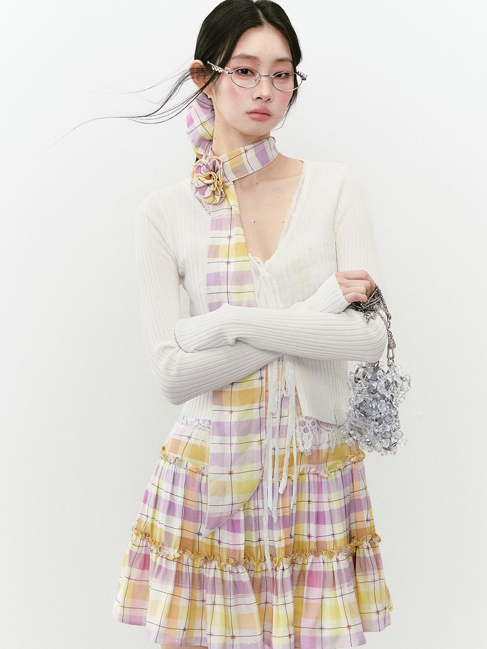 Sunshade Lace Splicing Cardigan VIA0264