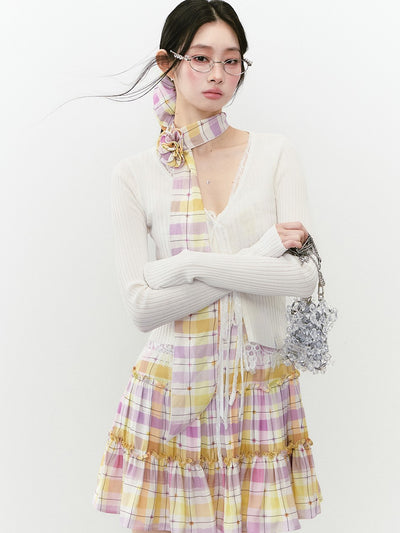 Sunshade Lace Splicing Cardigan VIA0264