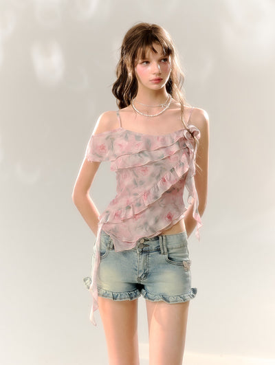 Rose Confession Retro Edge Camisole SUN0068