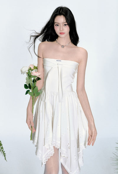 Tube Top Irregular Dress FRA0367