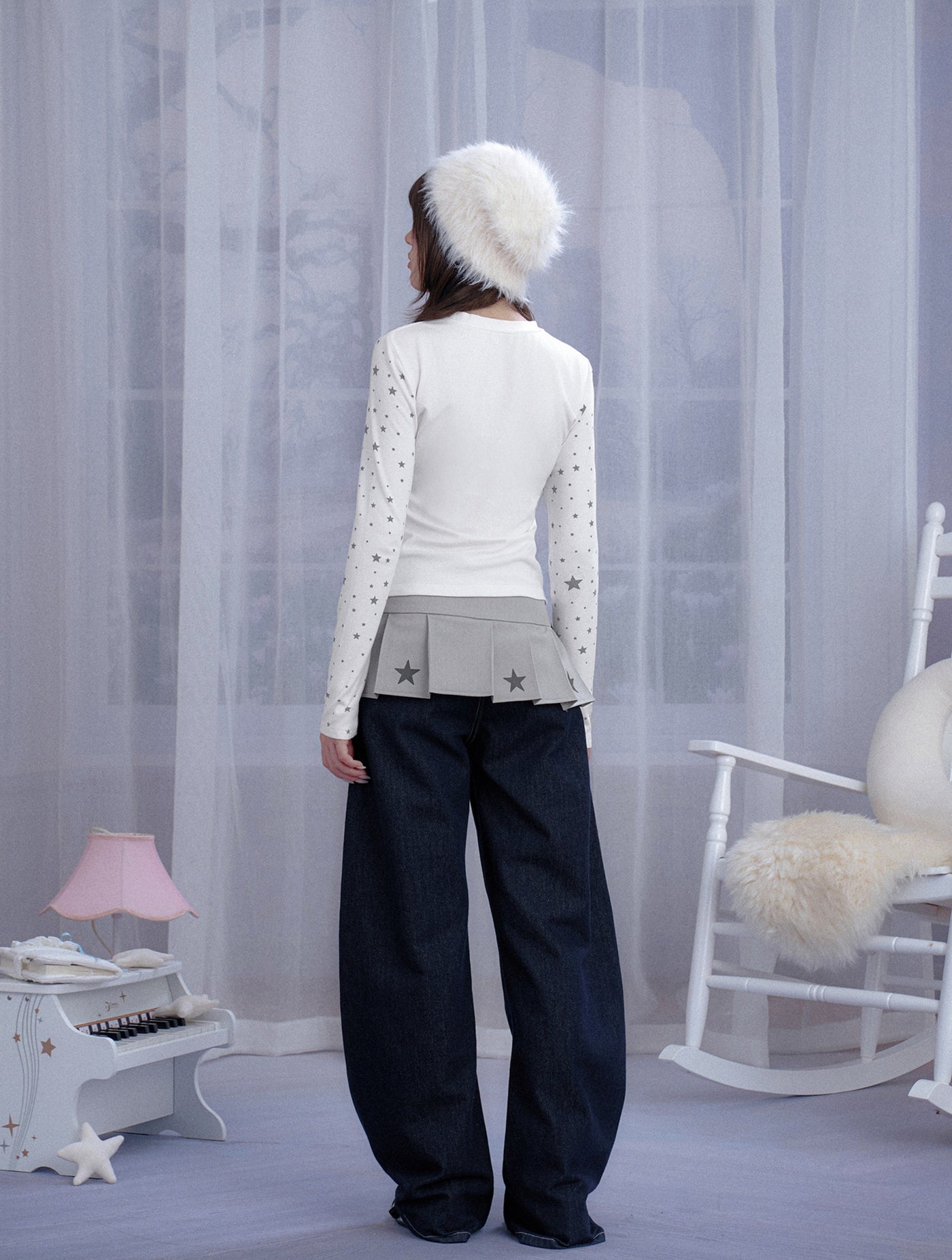 Layered Star Skirt SAG0293