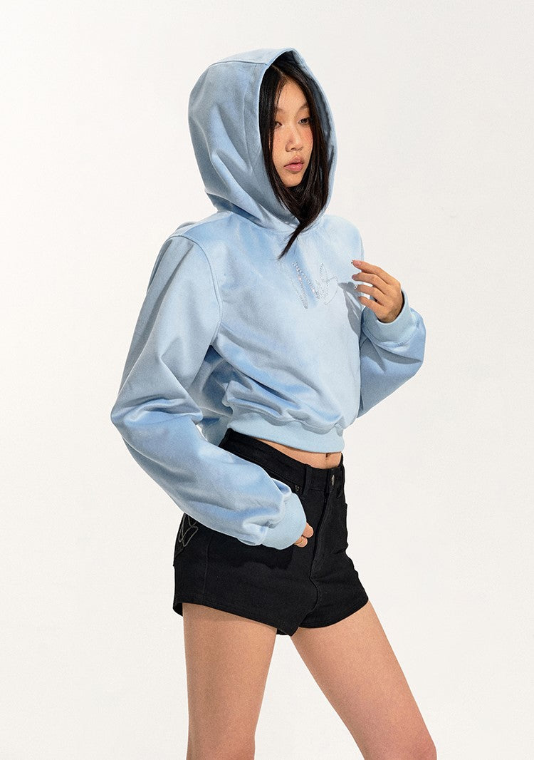 Loose Short Sweater Hoodie NOT0234