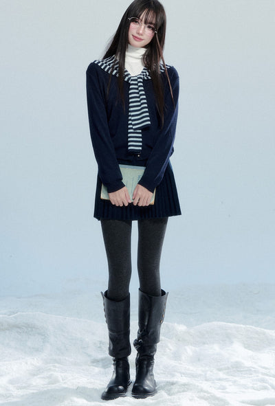 Striped Relaxed Sweater FRA0486