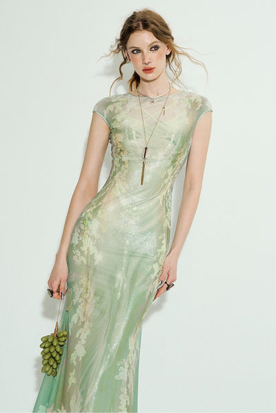 Floral Printed Dress OFA0261