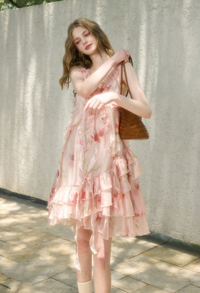 French Irregular Fairy Dress GRO0166