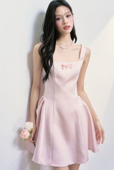 Hepburn Style Waist Slim Dress FRA0390