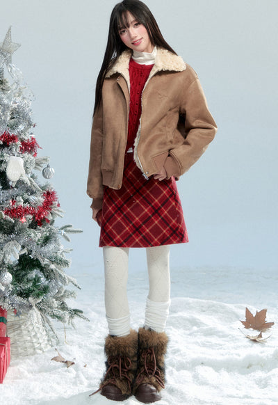 American Retro Suede Jacket FRA0482