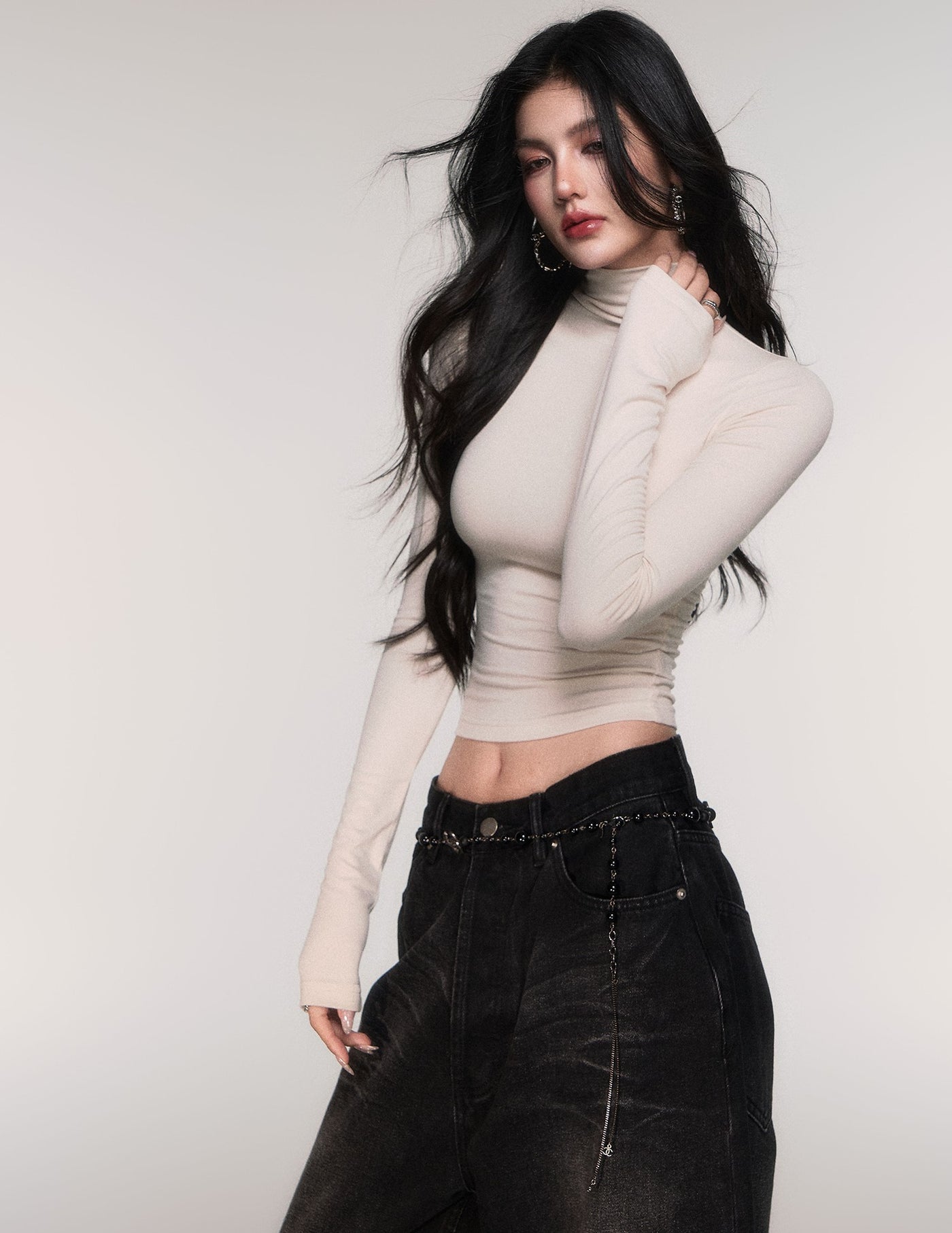 High Neck Base Layer Top LUL0203