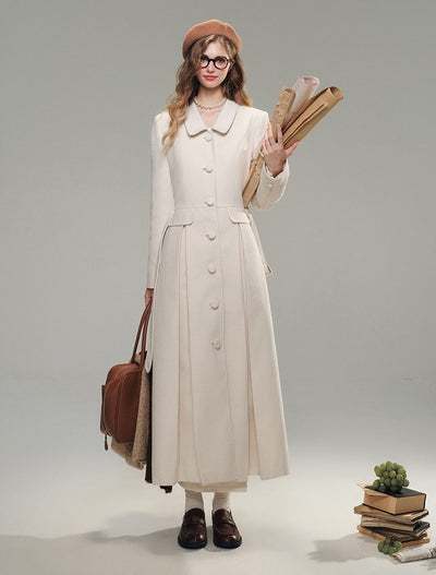 Cloud-like Soft High-end Woolen Long Coat GRO0070