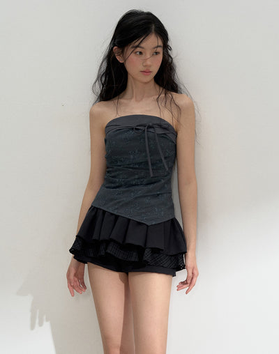 Multi-layered Short Puffy Shorts SUN0139