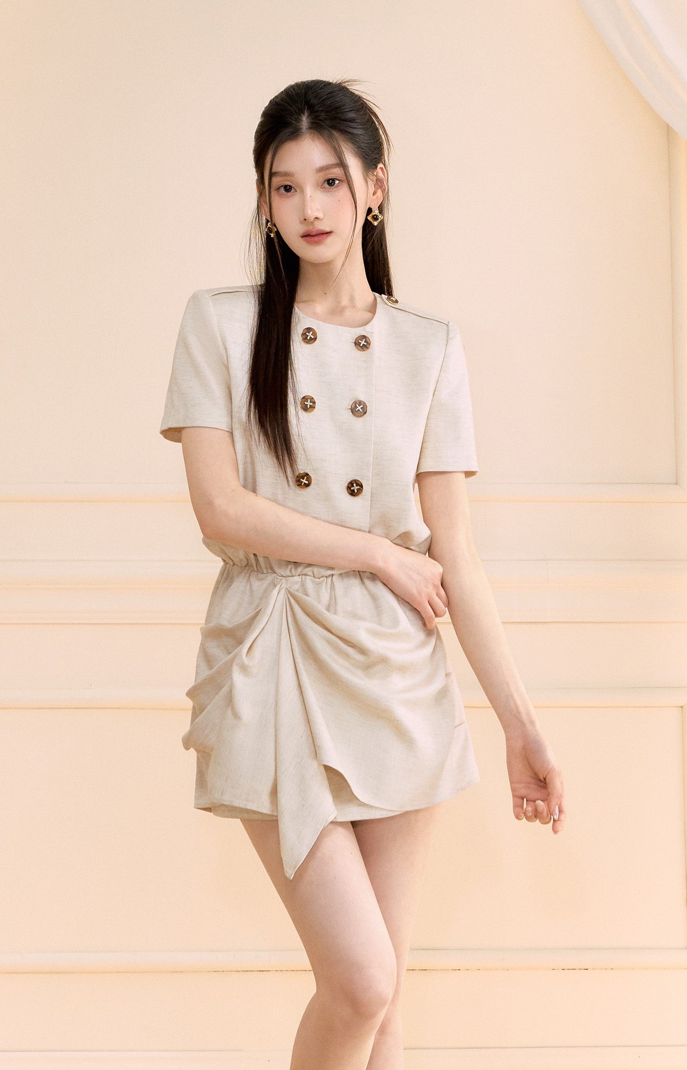 Double-breasted Dress/Jumpsuit OSH0115