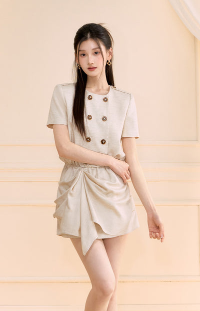 Double-breasted Dress/Jumpsuit OSH0115