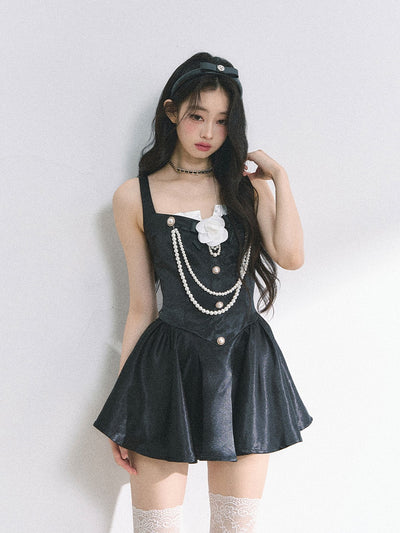 Rose French Suspender Dress DIA0456