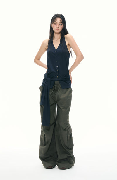 Irregular Strap Camisole APE0381